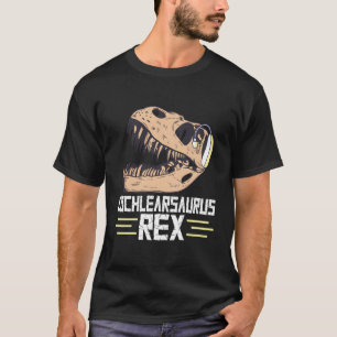Camiseta Implante Coclear De Orgulho Surdo Dinossauro Trex 