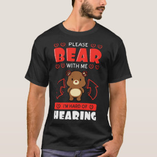 Camiseta Implante De Auxílio A Audição De Sensibilização Po