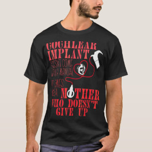 Camiseta Implante De Cochlear Sensibilização Para A Ouvir