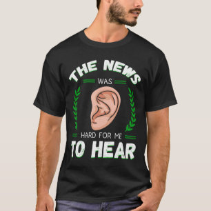 Camiseta Implante De Óculos De Sensibilização Duro A H