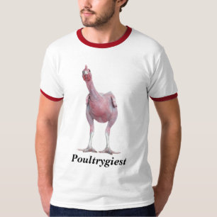 Camiseta implume-galinha, Poultrygiest