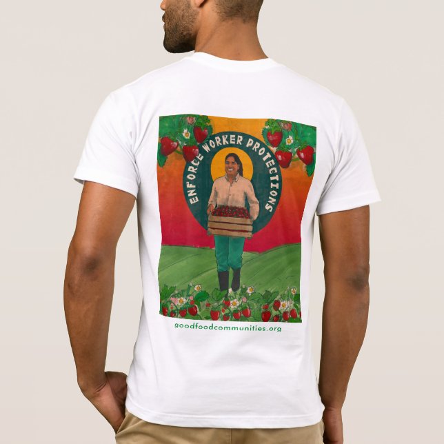 Camiseta Impor Proteções do Trabalhador Unisex Tee ~SOFT~ (Verso)