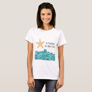 Camiseta Importa a esta uma estrela do mar