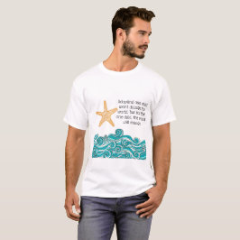 Camiseta Importa a esta uma estrela do mar