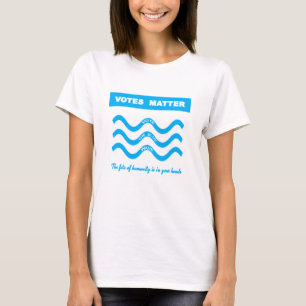 Camiseta Importância de Votos