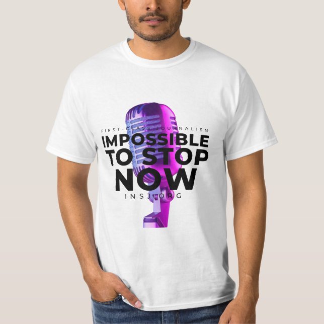 Camiseta Imposible stop T-Shirt (Frente)
