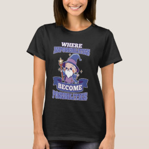 Camiseta Impossibilidades tornam-se possibilidades Chibi Ol