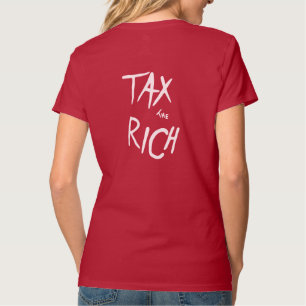 Camiseta Imposto sobre o COA Declaração de Moda Política T-