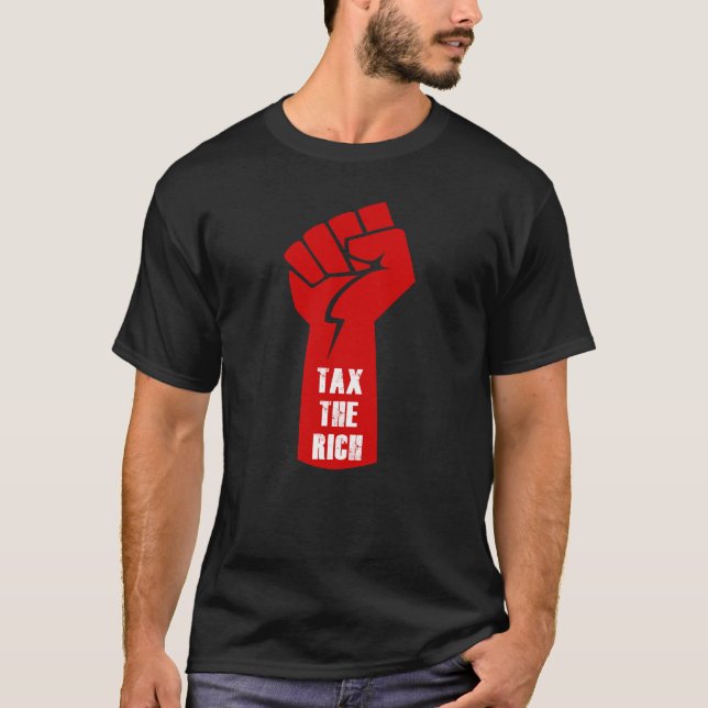 Camiseta Imposto Sobre Os Ricos (Frente)