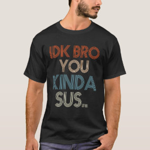 Camiseta Impostor Impostor Engraçado Jogador IDIK Mão Você