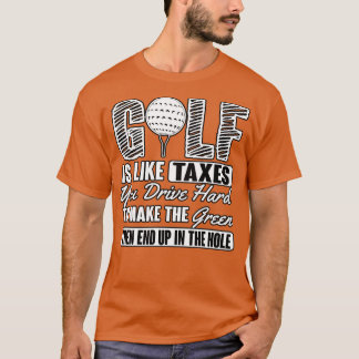 Camiseta Impostos de Golfe