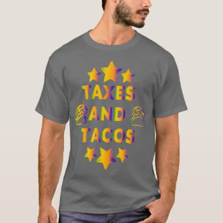 Camiseta Impostos e Tacos