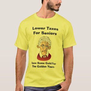 Camiseta Impostos Mais Baixos Para Mais velho