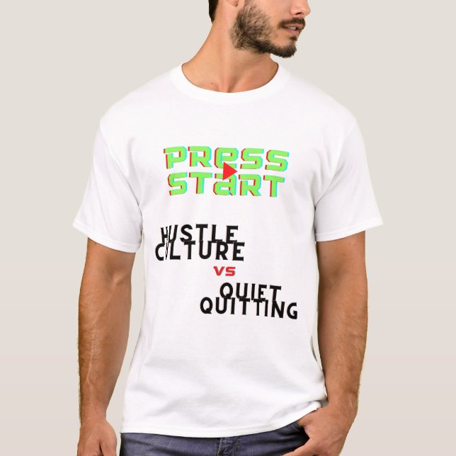 CAMISETA IMPRENSA, CULTURA HUSTLE VS QUIET QUITETO (Frente)