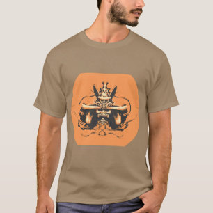 Camiseta Impressa Espírito Samurai Ousado