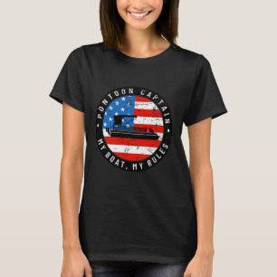 Camiseta (Impressão 2 Lados) Capitão de Pontão Bandeira dos
