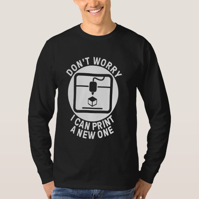 Camiseta Impressão 3d Engraçada Para Homens Impressão De Im (Frente)