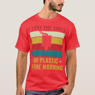 Camiseta impressão 3D Engraçado Impressão 3D Ama o Cheiro d