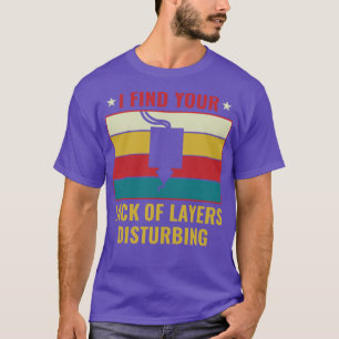 Camiseta impressão 3D Engraçado Impressão 3D sem Camadas