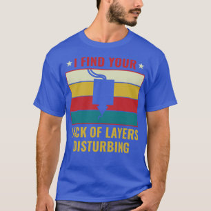 Camiseta impressão 3D Engraçado Impressão 3D sem Camadas