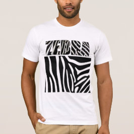 Camiseta Impressão animal zebra do felpudo Express®