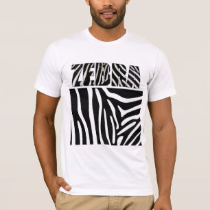 Camiseta Impressão animal zebra do felpudo Express®