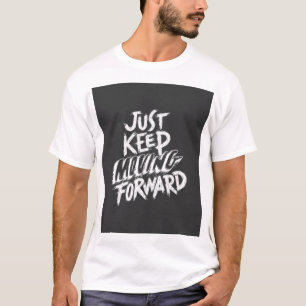 Camiseta "Impressão Artístico Minimalista: Muro Moderno e E