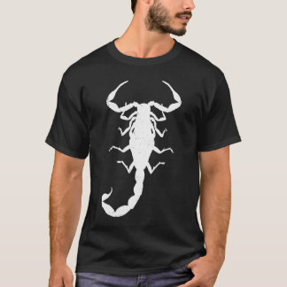Camiseta Impressão Branco do Scorpion legal