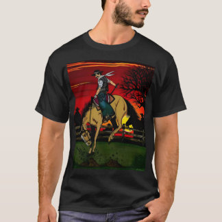 Camiseta Impressão colorida de "Os Cowboys".