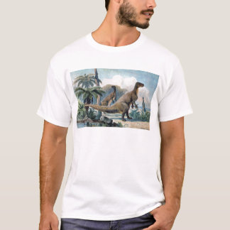 Camiseta Impressão da antiguidade de Iguanodon