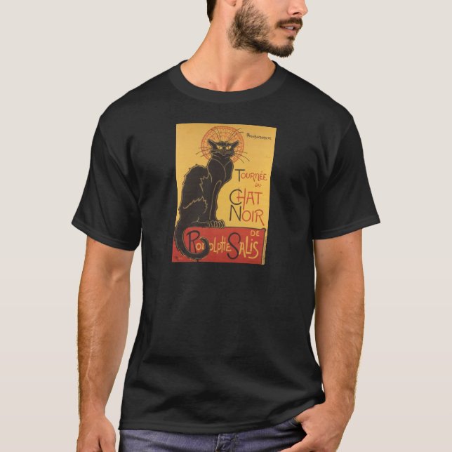 Camiseta Impressão da arte de Le Conversa Noir (Frente)