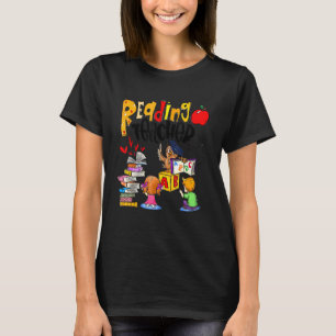 Camiseta Impressão Da Coruja Lendo Professor De Volta Para