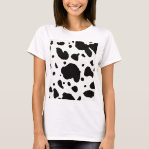 Camiseta Impressão da vaca
