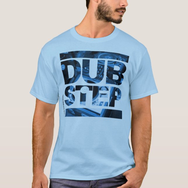 Camiseta Impressão das plataformas de Dubstep (Frente)