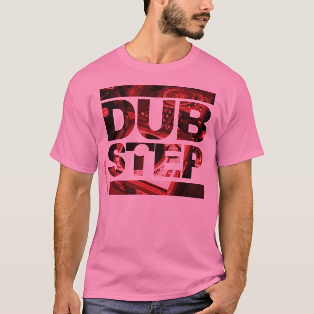 Camiseta Impressão das plataformas de Dubstep (Frente)