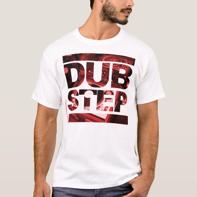 Camiseta Impressão das plataformas de Dubstep (Frente)