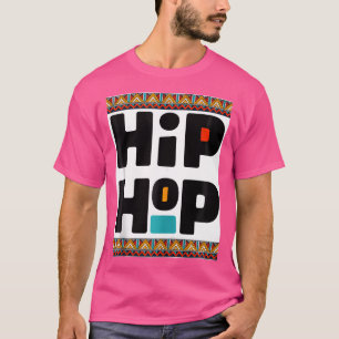 Camiseta Impressão Dashiki Kente Pan-Africano Hop 90S