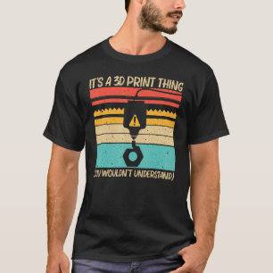 Camiseta Impressão de 3D legal para mulheres Impressão 3D f