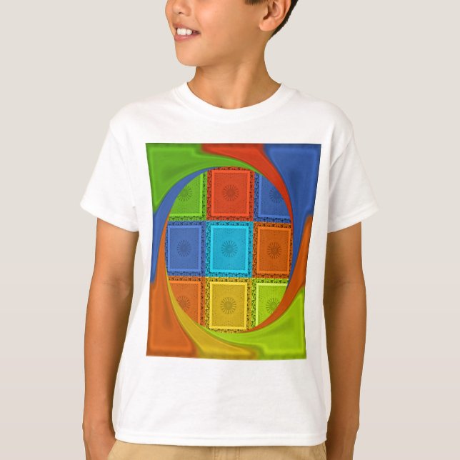 Camiseta Impressão de Arranjo Rivante Verificado (Frente)
