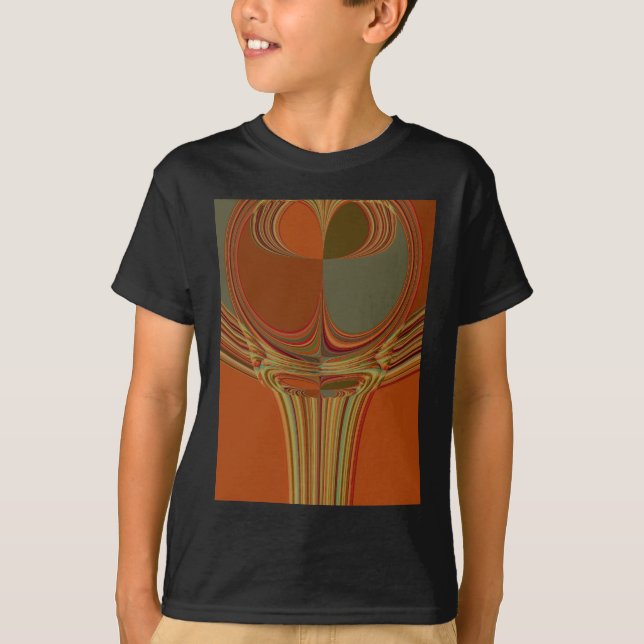 Camiseta Impressão de Arte Contemporânea da Terra Tradicion (Frente)