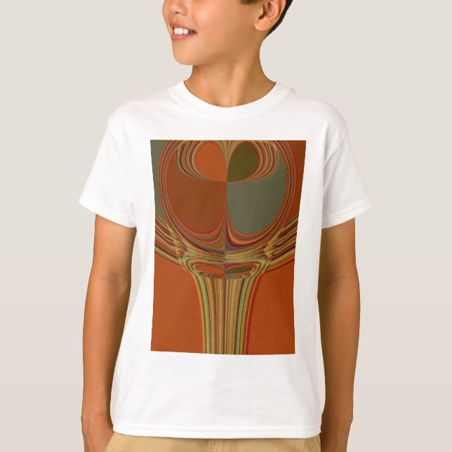 Camiseta Impressão de Arte Contemporânea da Terra Tradicion (Frente)