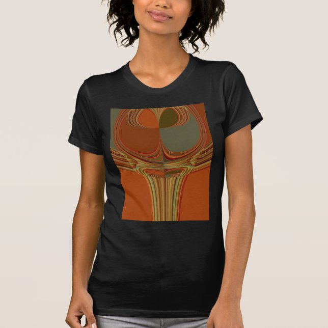 Camiseta Impressão de Arte Contemporânea da Terra Tradicion (Frente)