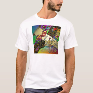 Camiseta Impressão de Arte da Celebração Judaica Purim Esth