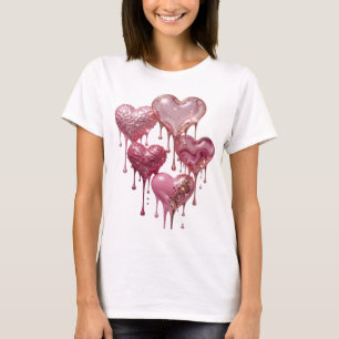 Camiseta Impressão de Arte em Prata ART ABSTRATA