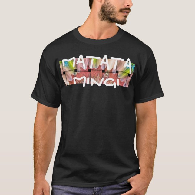 Camiseta Impressão de Arte Inspirada Africano - Design de T (Frente)