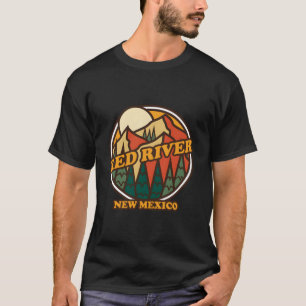 Camiseta Impressão de caminhada na montanha do Rio Vermelho