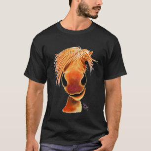 Camiseta Impressão de Cavalo Ginger Nut Impressão Animal