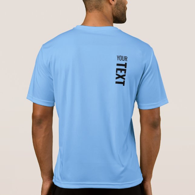 Camiseta Impressão de de Design de traseira significa ativi (Verso)