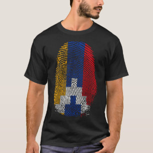 Camiseta Impressão de dedo - Artsakh