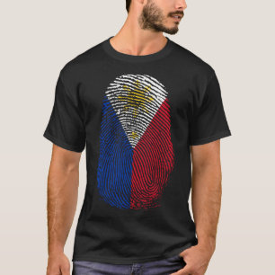 Camiseta Impressão de dedo - Filipinas